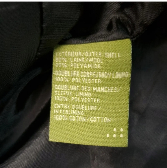 Soia & Kyo Women's Houndstooth Checkered Margo Wool Coat Ivory Grey Black, Small - Picture 13 of 17